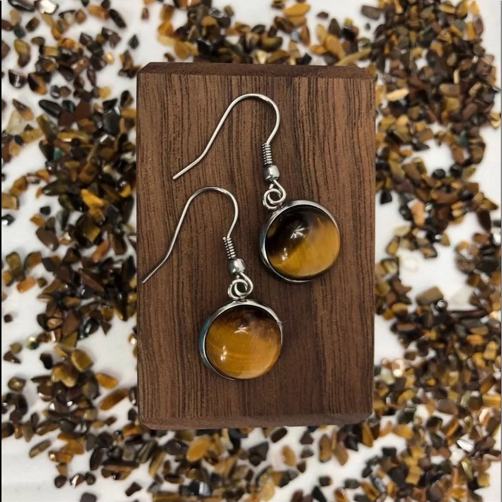 Tiger’s Eye Earrings